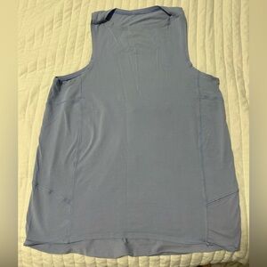 Lululemon Blue Boat Neck Sleeveless Tank Top